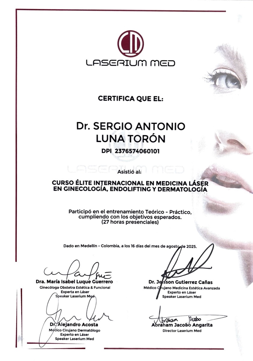 Curso Élite Internacional en Medicina Láser – Laserium Med